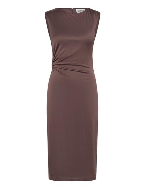 Malina | Marquis Ruched Cut Out Jersey Midi Dress | S