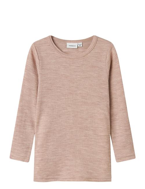 name it | Nmnwax Wool Rib Ls Top Noos | 116