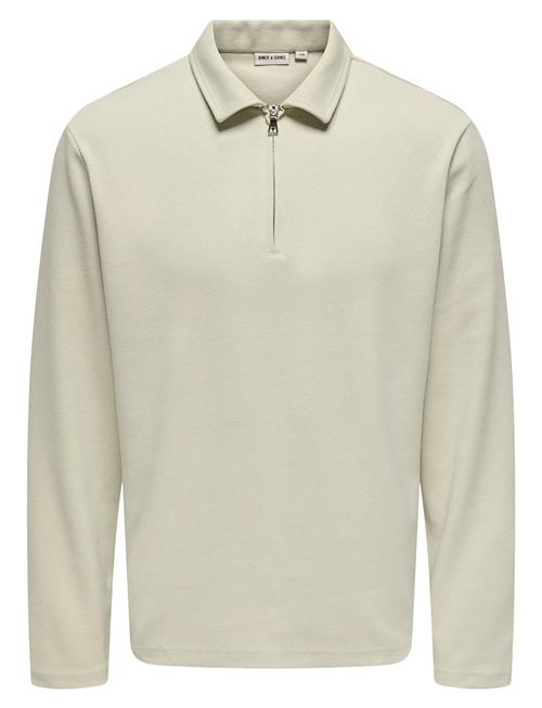 ONLY & SONS | Onsnewkodyl Reg Half Zip Polo Sweat Vd | L
