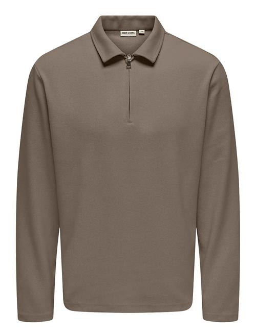 ONLY & SONS | Onsnewkodyl Reg Half Zip Polo Sweat Vd | S