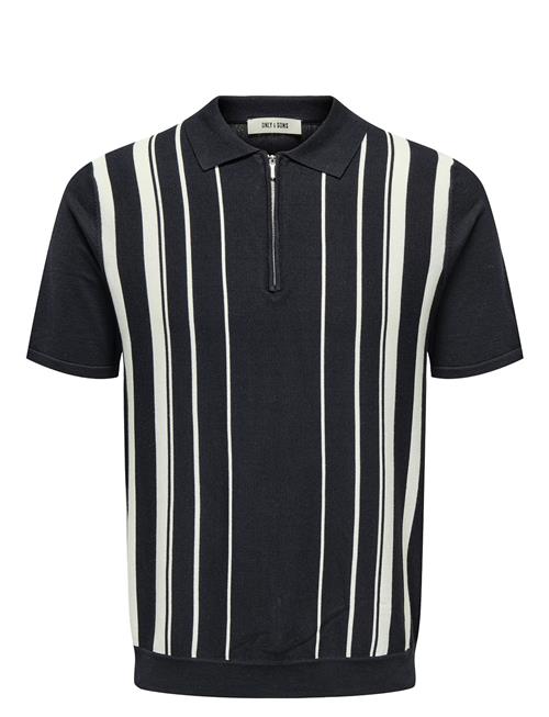ONLY & SONS | Onswyler Max Life Reg 14Ss Zip Polo Knit | M