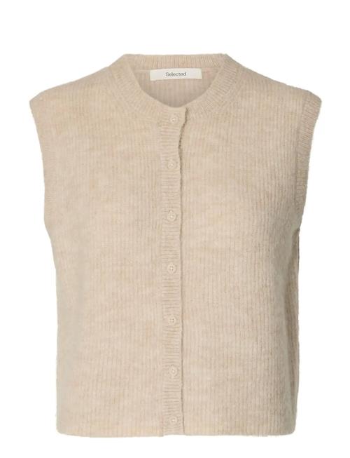 Selected | Slflulu Sl Button O-Neck Vest Noos | XL