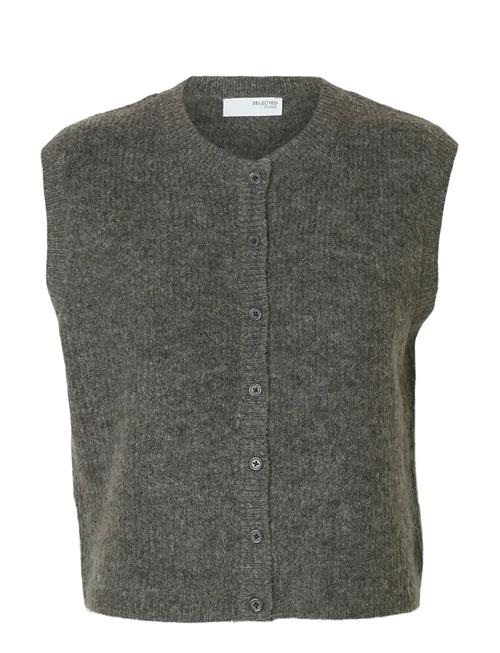 Selected | Slflulu Sl Button O-Neck Vest Noos | S