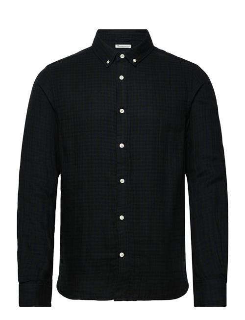 Knowledge Cotton Apparel | Organic Cotton Checked Shirt Gots | XXL