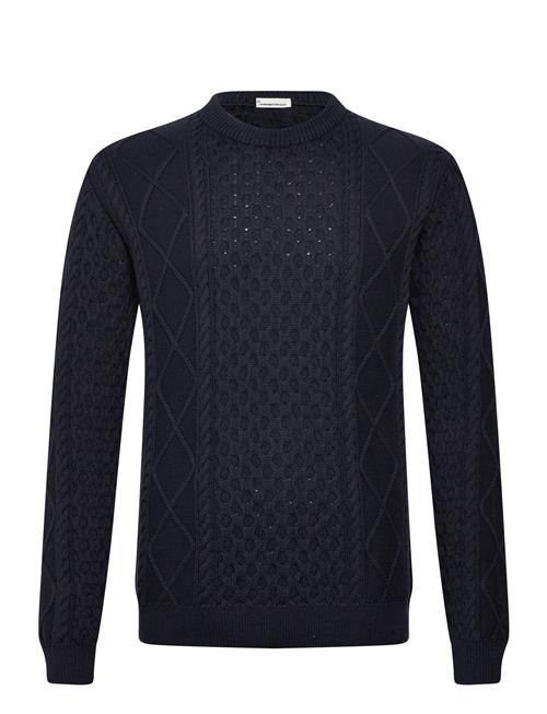 Knowledge Cotton Apparel | Organic Cotton Cable Knit - Regener | M