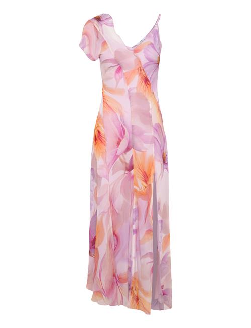 Mango | Floral-Print Dress With Asymmetrical Straps | M