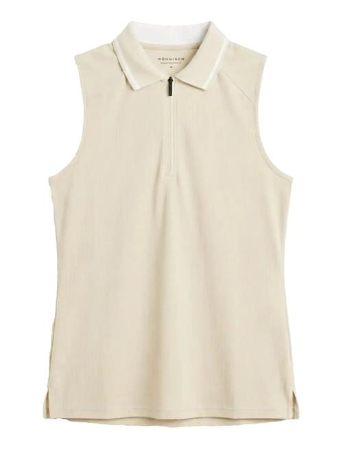 Röhnisch | Rib Sleeveless Poloshirt | M
