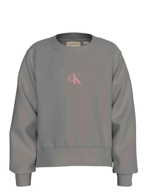 Calvin Klein | Ck Logo Cn Fleece Sweatshirt | 152