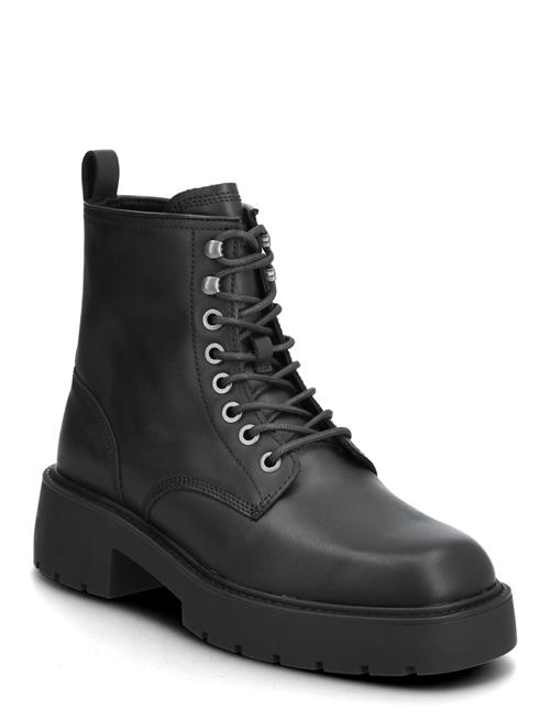 Calvin Klein | Chunky Lace Up Zip Boot | 38