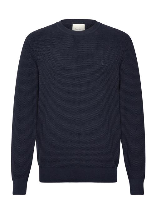 Calvin Klein | Ls Texture Cttn Crewnk Sweater 1 | M