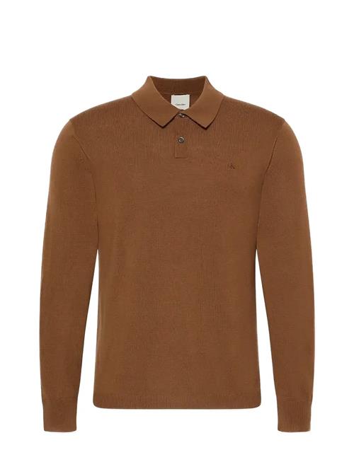 Calvin Klein | Ls 100 Merino Polo 14Gg | S