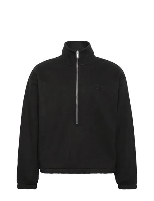 Calvin Klein | Polar Fleece Rib Mock Neck Qtr Z | M