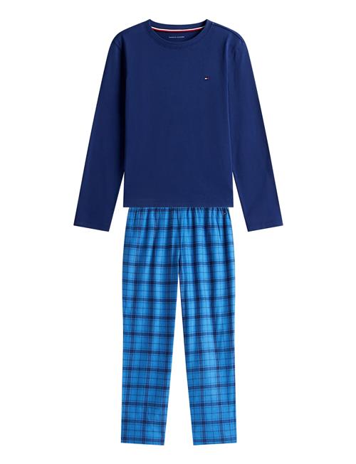 Tommy Hilfiger | Ls Pj Straight Set Flannel Print | 128-140