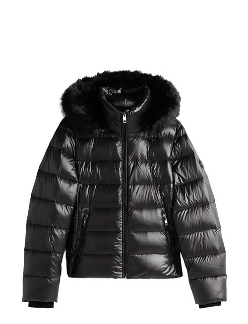 Tommy Hilfiger | Gloss Hw Down Slim Jacket W Fur | L