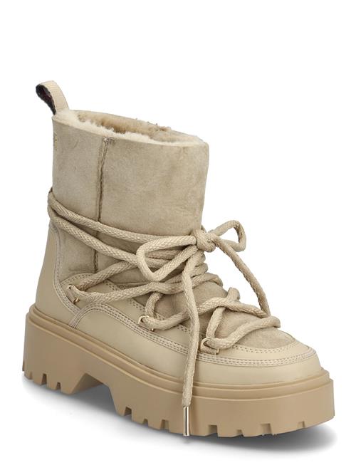 Tommy Hilfiger | Real Shearling Laceup Snowboot | 41