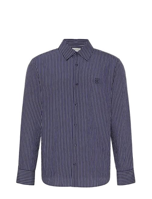 Calvin Klein | Ls Thin Striped Viscose Easy Shi | S