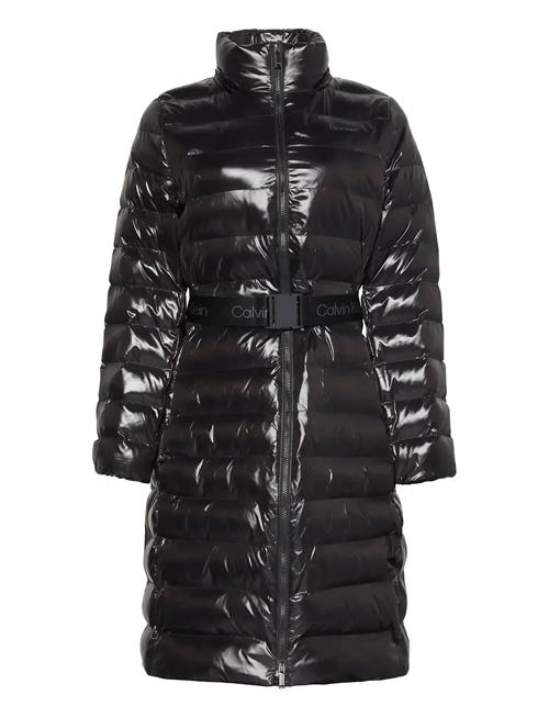 Calvin Klein | Belted Lightweight Long Puffer | XL