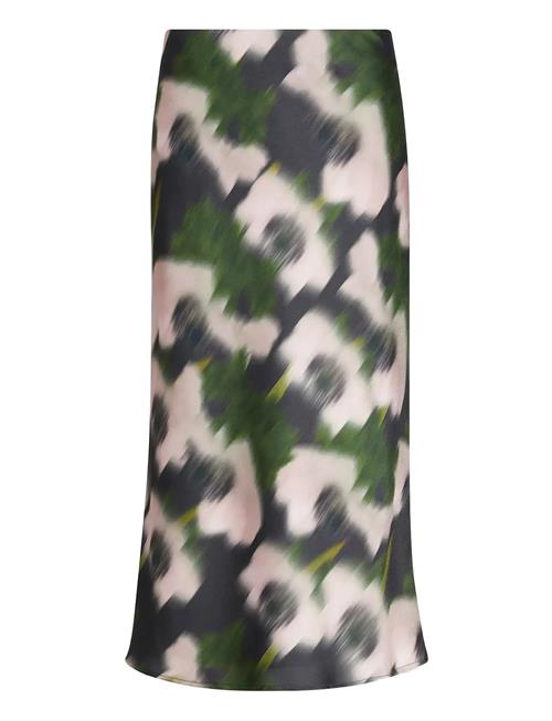 Calvin Klein | Printed Satin Midi Slip Skirt | XL