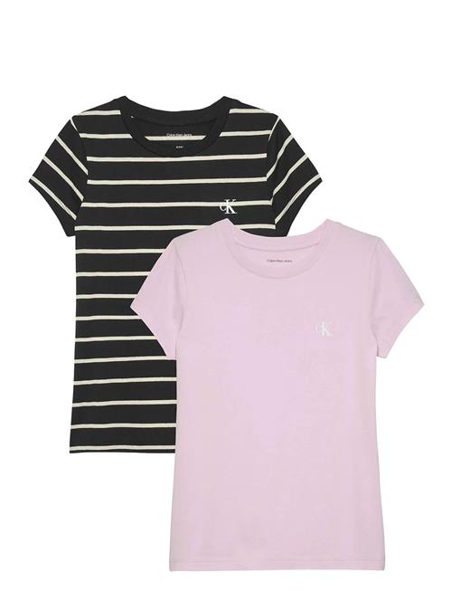 Calvin Klein | 2-Pack Stripe Slim Ss T-Shirt | 164