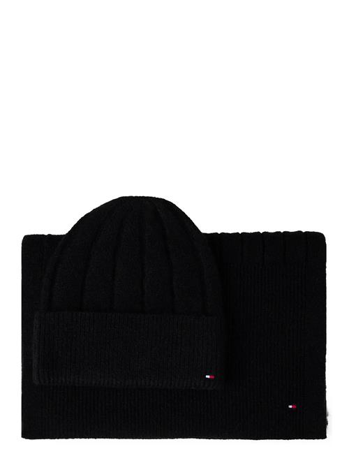 Tommy Hilfiger | Th Flag Fluffy Beanie & Scarf Gp | ONE SIZE