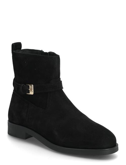Tommy Hilfiger | Th Buckle Riding Suede Bootie | 38