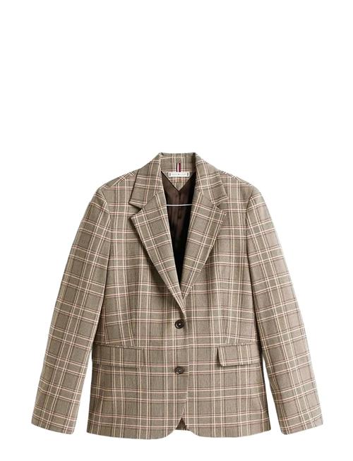 Tommy Hilfiger | Core Check Reg Straight Blazer | 34