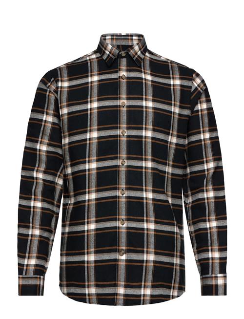 Lindbergh | Checked Twill Shirt L/S | M