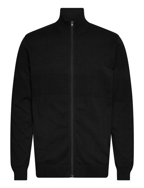 Lindbergh | Zip Through Purl Cardigan | L