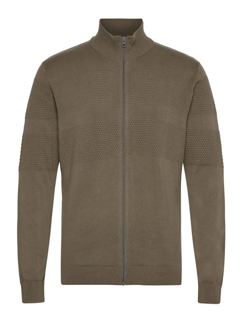 Lindbergh | Zip Through Purl Cardigan | L