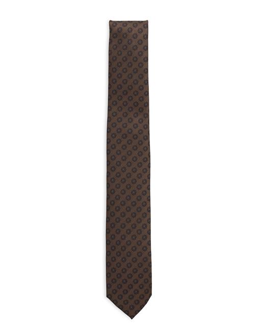 Lindbergh Black | Tie With Pattern 7 Cm | ONE SIZE