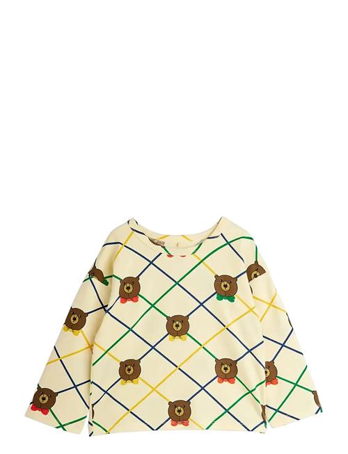 Mini Rodini | Bear Check Aop Ls Tee | 128/134
