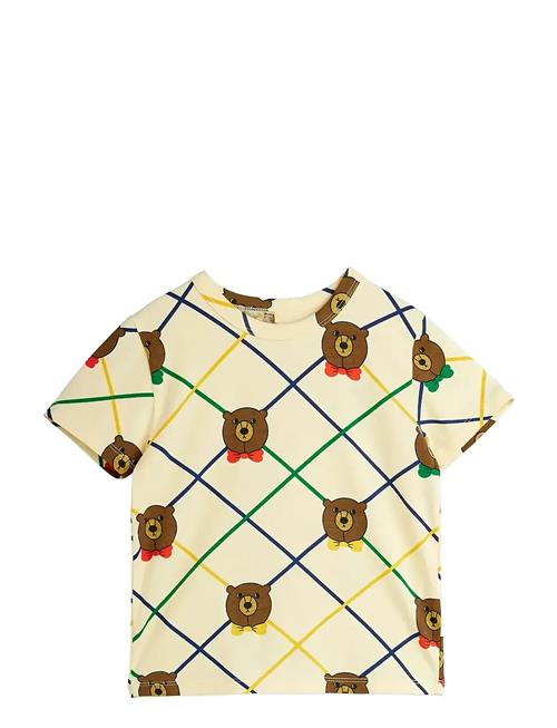 Mini Rodini | Bear Check Aop Ss Tee | 140/146