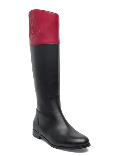 Lauren Ralph Lauren | Justine Ii Two-Tone Leather Riding Boot | 36