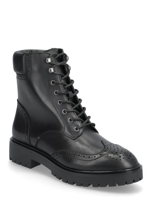 Lauren Ralph Lauren | Allyson Perforated Lace-Up Bootie | 41