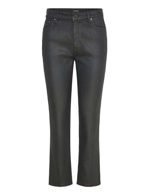 Lauren Ralph Lauren | Coated High-Rise Straight Ankle Jean | 36