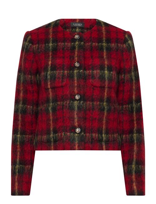 Lauren Ralph Lauren | Plaid Mohair Cropped Jacket | 46