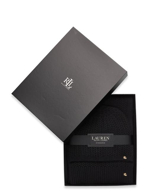 Lauren Ralph Lauren | Polyester Blend-Knt Brt Scf Glv Gts | ONE SIZE