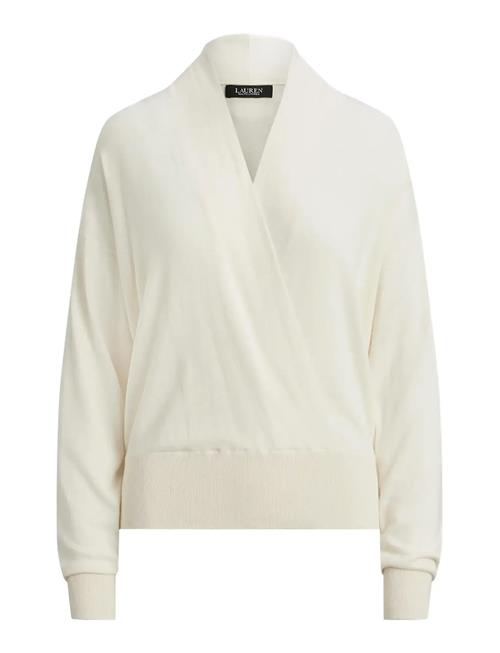 Lauren Ralph Lauren | Cotton-Modal Surplice Sweater | XS