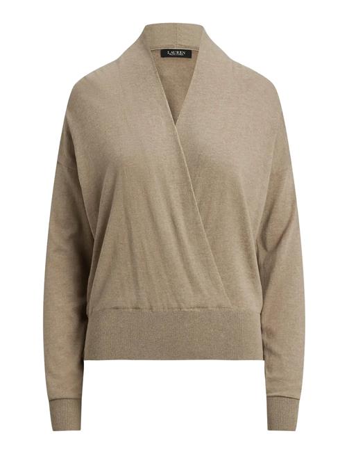 Lauren Ralph Lauren | Cotton-Modal Surplice Sweater | S