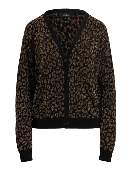 Lauren Ralph Lauren | Metallic Ocelot Double-Knit Cardigan | XS