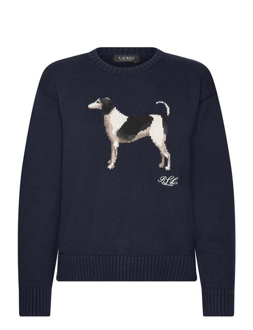 Lauren Ralph Lauren | Intarsia-Knit Dog Cotton Sweater | L