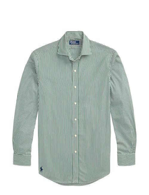 Polo Ralph Lauren | Custom Fit Striped Poplin Shirt | L
