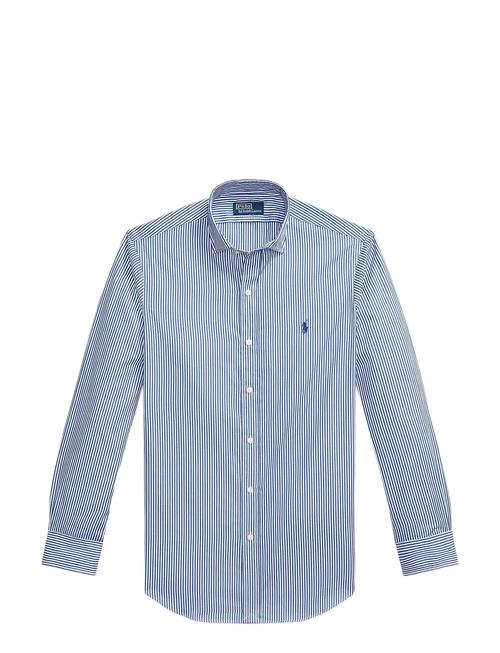 Polo Ralph Lauren | Custom Fit Striped Poplin Shirt | S