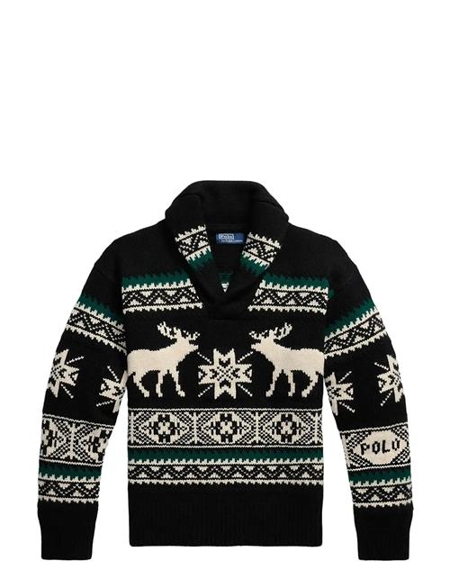 Polo Ralph Lauren | Wool-Blend Elk-Graphic Sweater | M