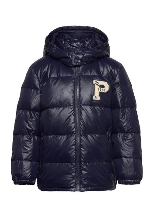 Ralph Lauren Kids | Glossed Hooded Down Jacket | 109-116