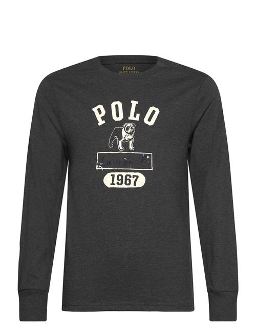 Ralph Lauren Kids | Cotton Jersey Graphic Long-Sleeve Tee | 138-149
