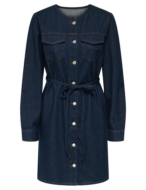 ONLY | Onlminnie No Collar Belt Denm Dress | S