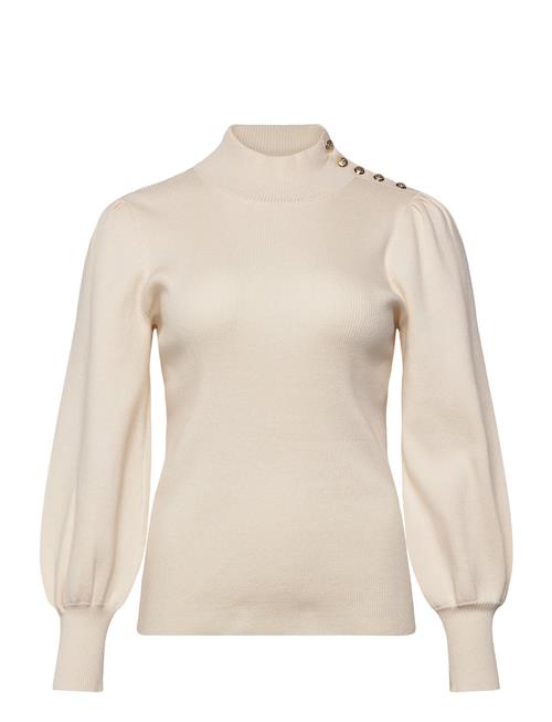 Lauren Women | Button-Trim Mockneck Sweater | 50-52