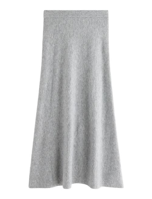 Lindex | Stickad Maxikjol | M