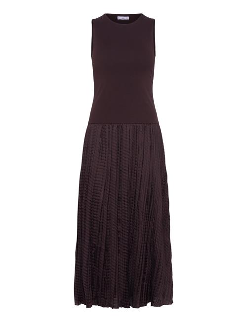 Mango | Combined-Fabric Long Dress | M